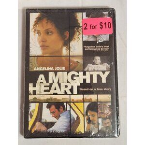 Angelina Jolie "A Mighty Heart" DVD Sealed New Drama Based On True Story